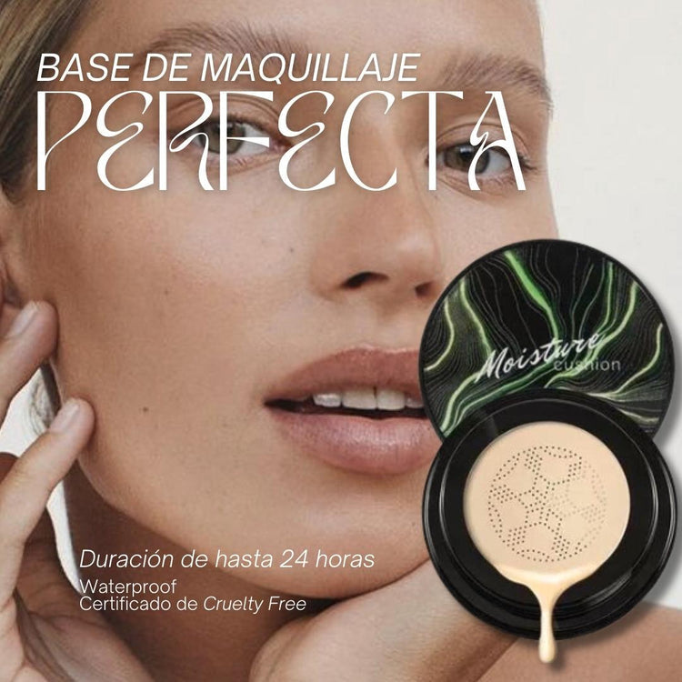 Base Moisture Cream Cushion™ (ORIGINAL) Oculta tus imperfecciones luciendo natural